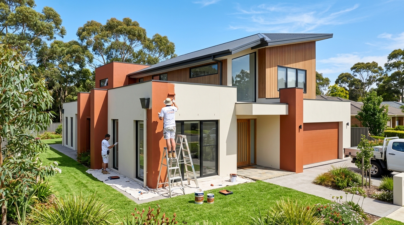 Auss Finish Coat Painting House